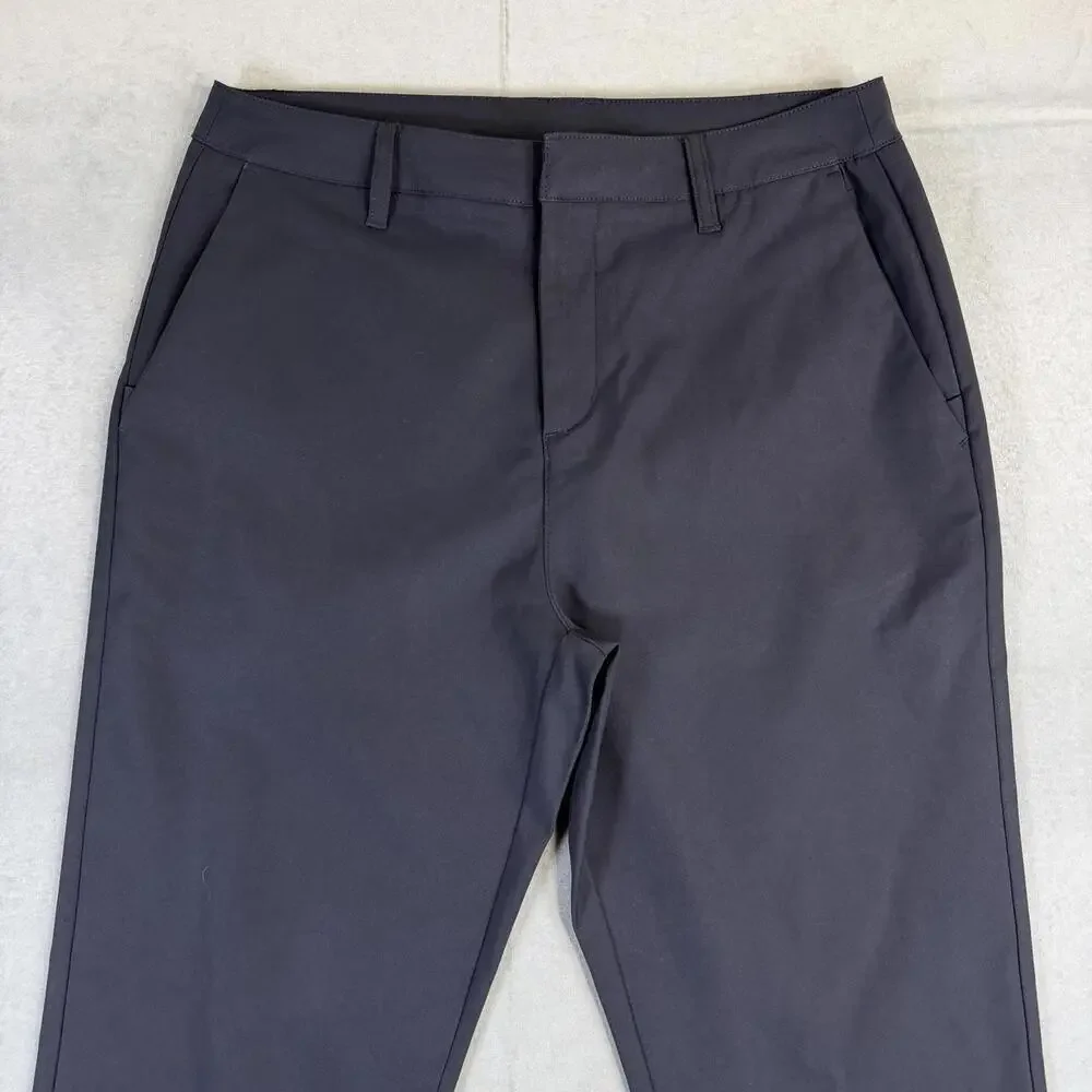 BYLT Executive Pants Mens 33 Navy Tapered Performance Stretch Anti Wrinkle